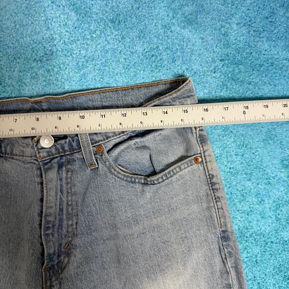 Levi’s 541 Men’s Jeans – Size 31x30 (Fits 32x27) Blue Straight Fit Stretch Denim - Picture 4 of 16